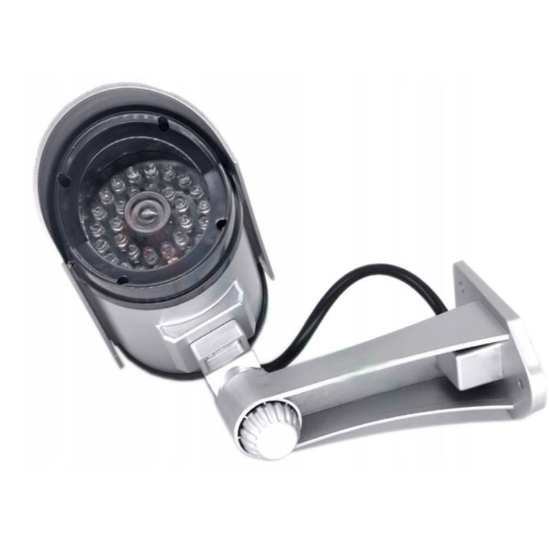KAMERA ZEWNĘTRZNA wewnętrzna ATRAPA kamery dioda LED KAMERA ZEWNĘTRZNA wewnętrzna ATRAPA kamery dioda LED