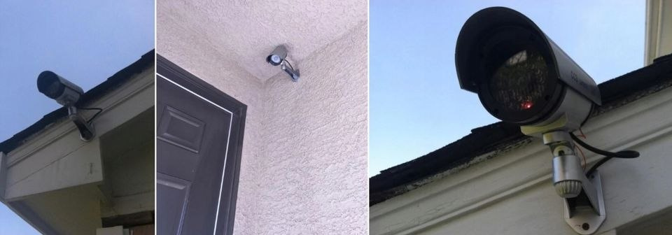 KAMERA ZEWNĘTRZNA wewnętrzna ATRAPA kamery dioda LED KAMERA ZEWNĘTRZNA wewnętrzna ATRAPA kamery dioda LED