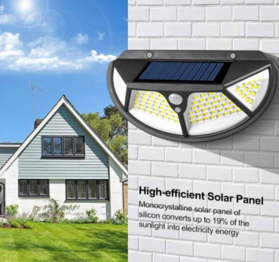 LAMPA SOLARNA 102LED CZUJNIKIEM RUCHU I ZMIERZCHU LAMPA SOLARNA 102LED CZUJNIKIEM RUCHU I ZMIERZCHU
