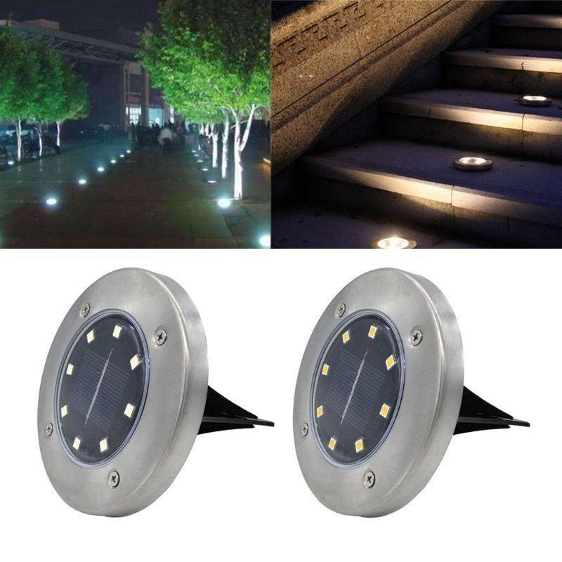 LAMPA SOLARNA LED WBIJANA W ZIEMIĘ 8 LED LAMPA SOLARNA LED WBIJANA W ZIEMIĘ 8 LED