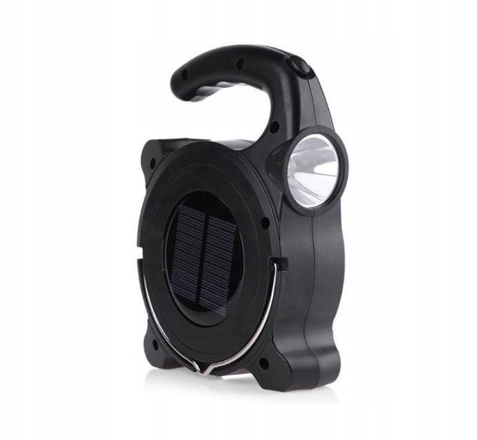 Latarka LED COB WIELOFUNKCYJNA 30W Ładowanie SOLAR USB Latarka LED COB WIELOFUNKCYJNA 30W Ładowanie SOLAR USB