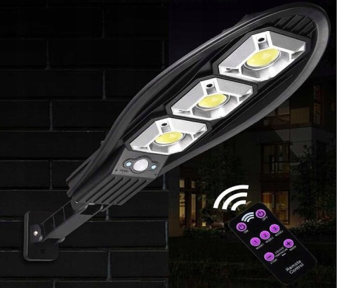 Lampa Solarna z Uchwytem 180LED