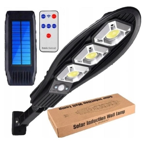 Lampa Solarna z Uchwytem 180LED