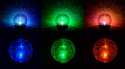 4 SZT LAMPION OGRODOWY SOLARNY SZKLANA KULA RGB