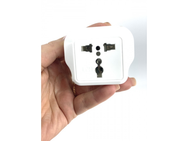 ANGIELSKA WTYCZKA PRZEJŚCIÓWKA ADAPTER UK NA EU ANGIELSKA WTYCZKA PRZEJŚCIÓWKA ADAPTER UK NA EU