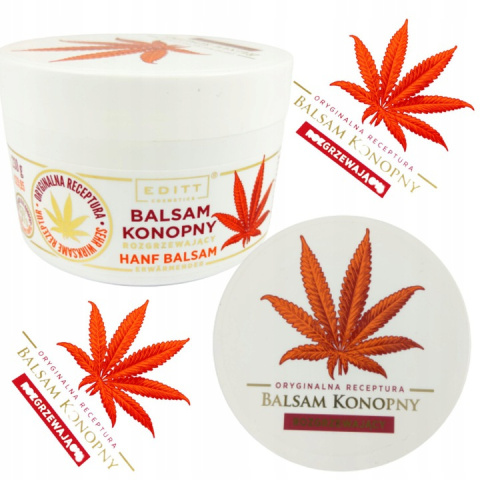 Balsam konopny na ból mięśni i stawów Editt Cosmetics Balsam konopny na ból mięśni i stawów Editt Cosmetics