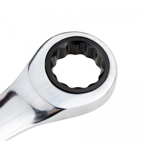 Klucz płasko-oczkowy z grzechotką 13 mm VERGIONIC