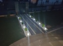 12 X LAMPKI SOLARNE 8LED DISK LIGHT GRUNTOWE OGRODOWE NAJAZDOWE