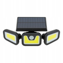 Lampa uliczna solarna 3 reflektory + czujniki