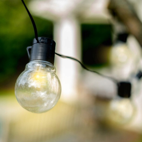 GIRLANDA SOLARNA OGRODOWA 10x ŻARÓWEK KULEK LED GIRLANDA SOLARNA OGRODOWA 10x ŻARÓWEK KULEK LED