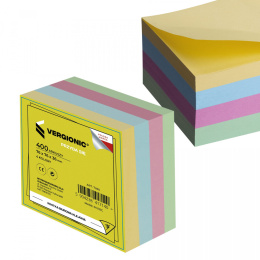 Karteczki Kostka biurowa klejona kolorowa 76x76x36mm