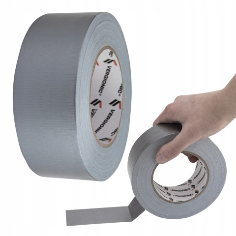 TAŚMA NAPRAWCZA SREBRNA ZBROJONA DUCT TAPE 50 m