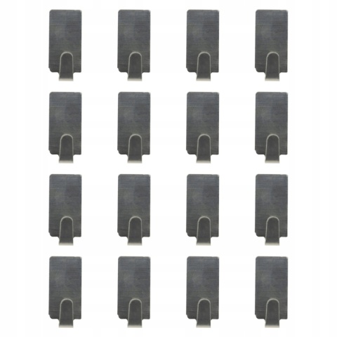 Wieszaki HACZYKI Samoprzylepne STALOWE 16 szt(25) Wieszaki HACZYKI Samoprzylepne STALOWE 16 szt(25)
