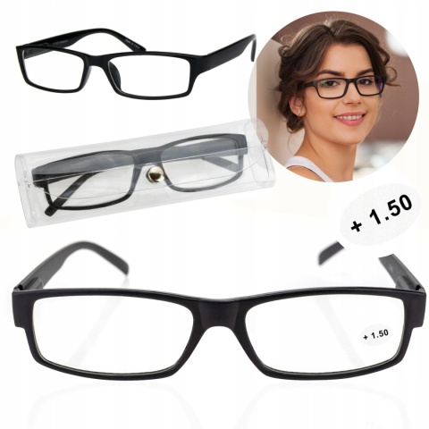 OKULARY KOREKCYJNE DO CZYTANIA KOMPUTERA PLUSY+1.5(9) OKULARY KOREKCYJNE DO CZYTANIA KOMPUTERA PLUSY+1.5(9)