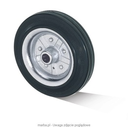 160 mm, szerokość 40 mm | Koło pełne: guma standard, łożysko nośność 145 kg
