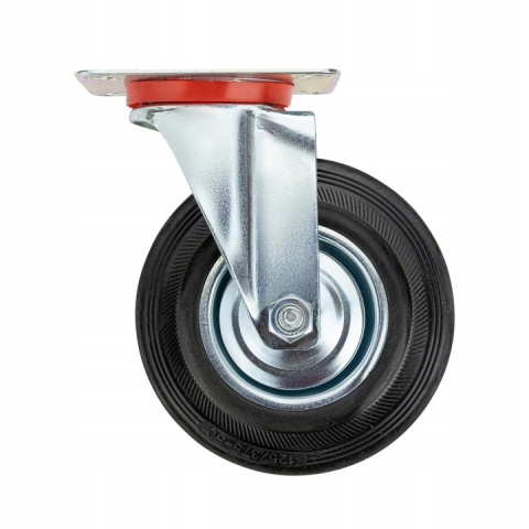 4 x KOŁO OBROTOWE 125mm , KÓŁKO WÓZKA 5"