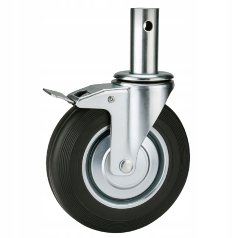 4x zestaw kołowy Ø 160 mm (2x skrętny, 2x skrętny z hamulcem),Do Rusztowań 4x zestaw kołowy Ø 160 mm (2x skrętny, 2x skrętny z hamulcem),Do Rusztowań