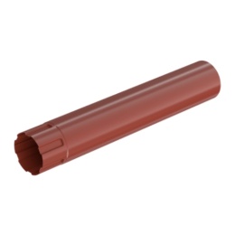BRYZA STAL Rura spustowa STAL 90 mm / 1m ceglasty