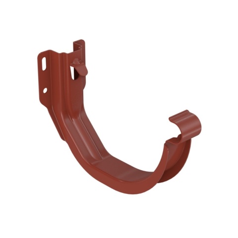 BRYZA STAL Uchwyt doczołowy do rynien 125 mm CEGŁA CEGLASTY BRYZA STAL Uchwyt doczołowy do rynien 125 mm CEGŁA CEGLASTY