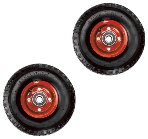 Zwstaw 2 x KOŁO DO TACZKI WÓZKÓW TRANSPORTOWYCH MASZYN 4PR 260x85 3.00-4 MOCNE
