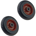 Zestaw 2 x Koło 8'' do wózka, taczki 200x50 2.50-4 Mocne Pełne Udzwig 230KG