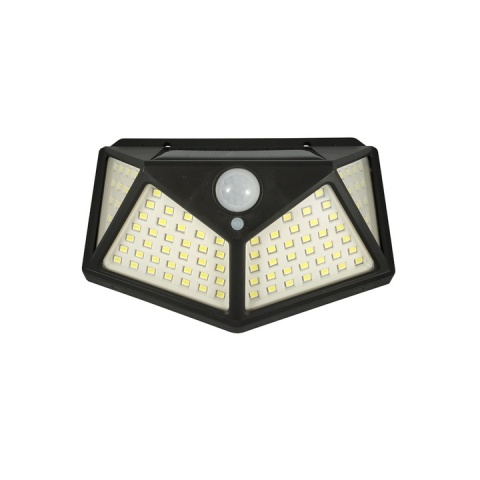 4 x LAMPA SOLARNA 100 LED KINKIET czujnik ruchu