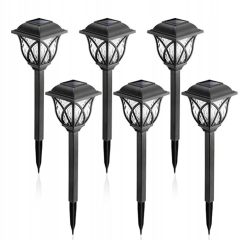 12 x LAMPA SOLARNA LATARENKA LED wbijana