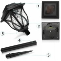 12 x LAMPA SOLARNA LATARENKA LED wbijana