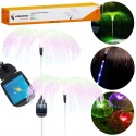 2 szt LAMPA SOLARNA MEDUZA LAMPKA KOLOROWA RGB