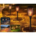 4 szt Lampa solarna ogrodowa LED Pochodnia 58 cm Duża