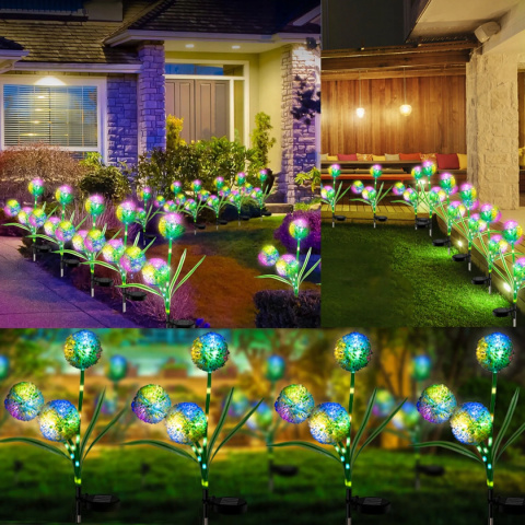 Lampka czosnek Solarny LED Lampka czosnek Solarny LED