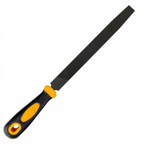 Pilnik do metalu z rączką 8" ślusarski Pilnik do metalu z rączką 8" ślusarski