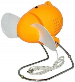 Wiatrak Wentylator Wiatraczek Usb Bat Mocny Biurko Przenośny Uniwersalny
