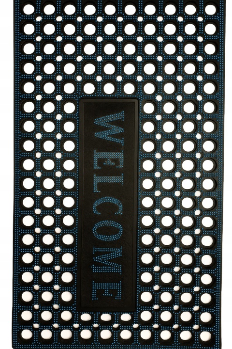 Wycieraczka Welcome Wejściowa Gumowa Pod Drzwi 75x45cm Mocna Zmywalna Mata