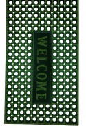 Wycieraczka Welcome Wejściowa Gumowa Pod Drzwi 75x45cm Mocna Zmywalna Mata