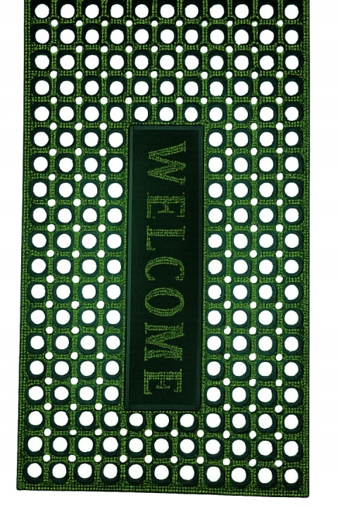 Wycieraczka Welcome Wejściowa Gumowa Pod Drzwi 75x45cm Mocna Zmywalna Mata