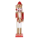 Drewniany dziadek do orzechów drewno duża figurka ozdoba świąteczna xl 60cm