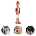 Drewniany dziadek do orzechów drewno duża figurka ozdoba świąteczna xl 60cm