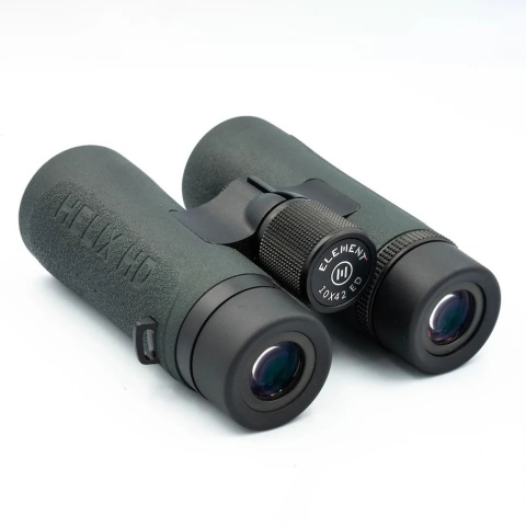 ELEMENT OPTICS Helix HD Binoculars 10×42 lornetka torba zestaw