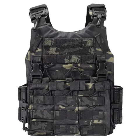 Kamizelka turystyczna taktyczna wojskowa regulowana molle plate carrier