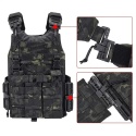 Kamizelka turystyczna taktyczna wojskowa regulowana molle plate carrier