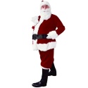 Kostium strój przebranie Świętego Mikołaja Święty Mikołaj zestaw xl 2xl 3xl 4xl