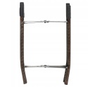 Kotwa kosz zbrojeniowy fundament do słupa lampa uliczna M14 12x12cm 30cm