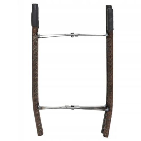 Kotwa kosz zbrojeniowy fundament do słupa lampa uliczna M14 16x16cm 30cm