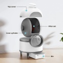 Kuweta samoczyszcząca dla kota inteligentna smart wifi aplikacja 60l