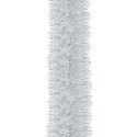 Łańcuch choinkowy na choinkę srebrny girlanda choinkowa srebrna 10cm 6m