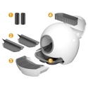 PREMIUM Kuweta samoczyszcząca dla kota inteligentna smart wifi aplikacja 60l