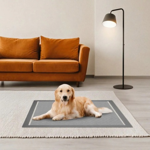 PREMIUM Mata dla psa psów podkłady higieniczne czarne grube xl 40szt 60x60cm