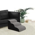 PREMIUM Schody dla psa 3 schodki rampa podest legowisko 60cm