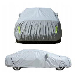 Pokrowiec na samochód samochodowy plandeka na auto uv duży odblaskowy wodoodporny 490cm xl